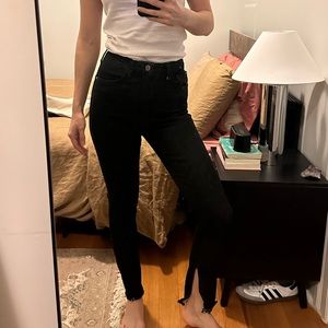 WeWoreWhat dark wash denim skinny jean